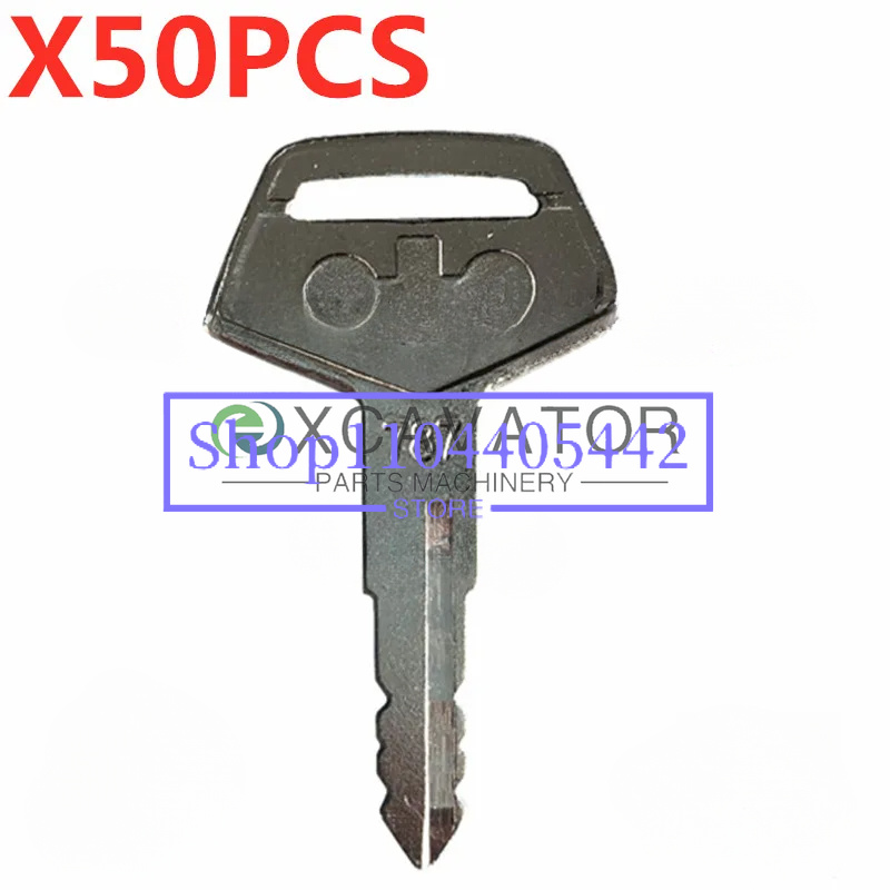 Heavy Equipment Keys Master Set - 50X Keys For Heavy Equipment Key