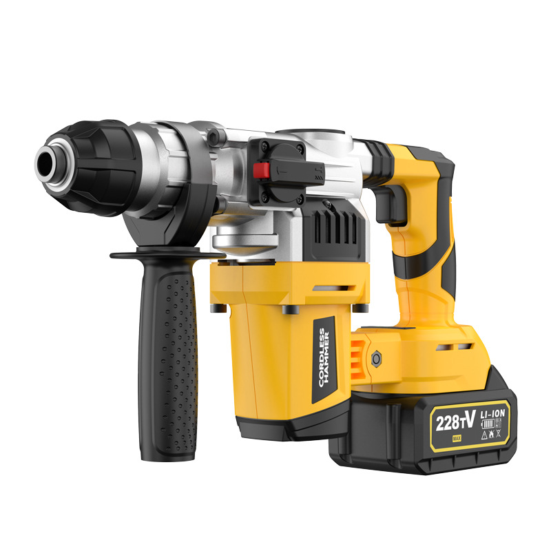 Concrete Breaker Demolition - 21V Lithium Brushless Rotary Hammer Drill