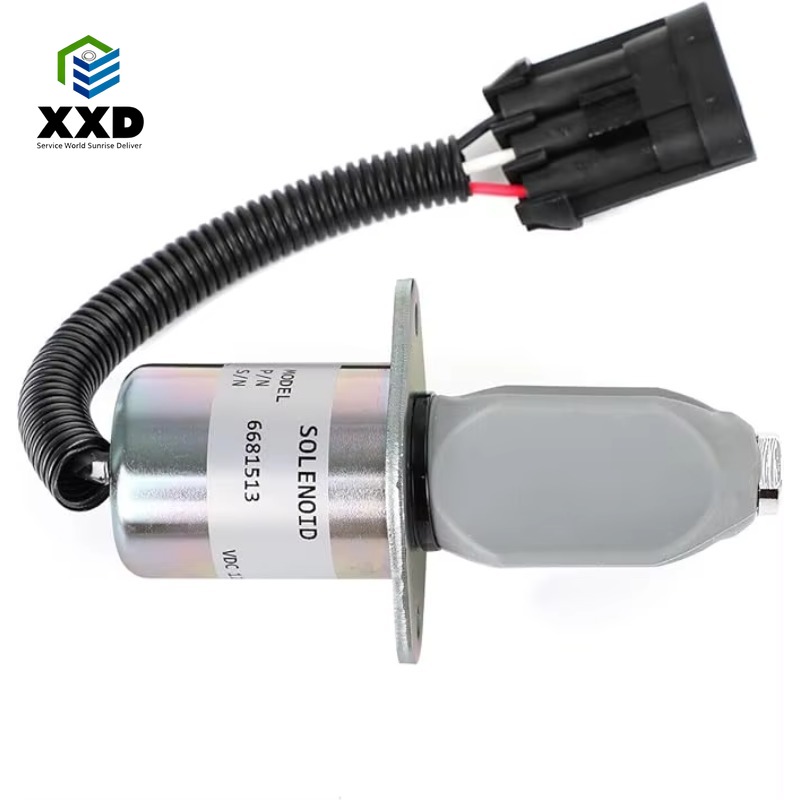Heavy Equipment Bobcat - 6681513 Shut Off Solenoid Switch for
