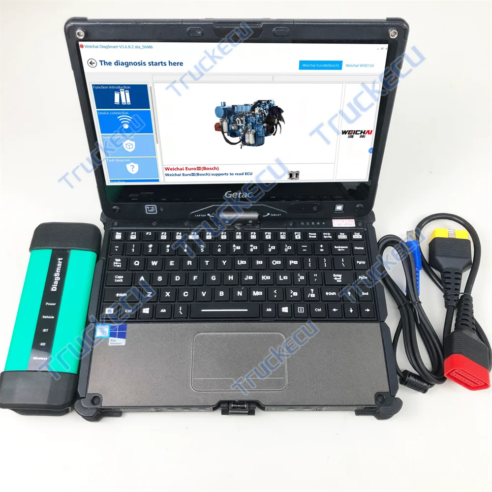 Heavy Equipment Inspection - Getac V110+ for Weichai Heavy Duty
