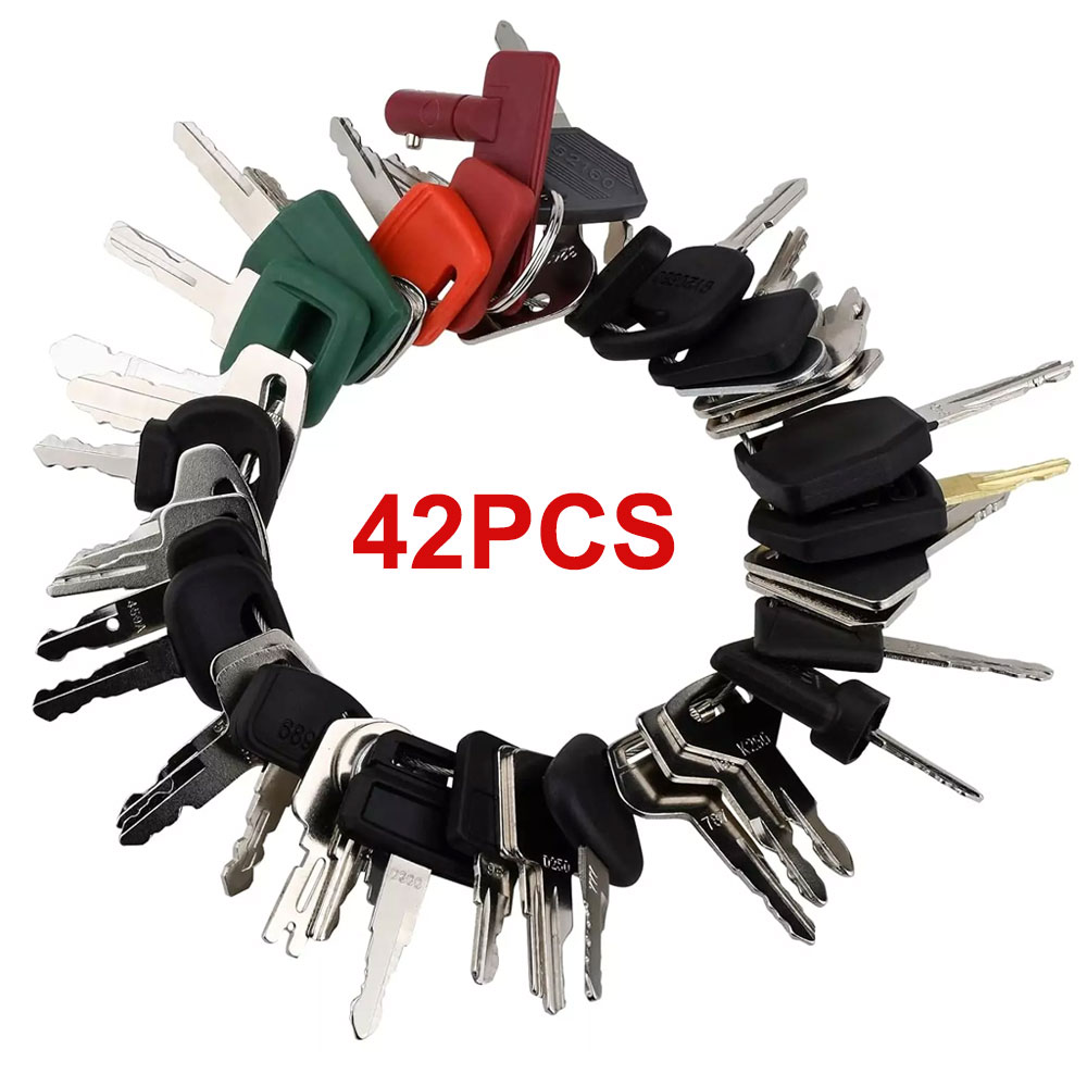 Heavy Equipment Keys Master Set - 42 Keys Heavy Equipment Construction Ignition