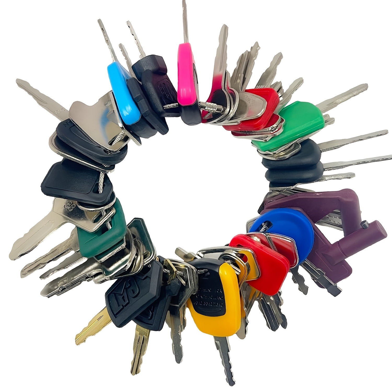Heavy Equipment Keys Master Set - Equipment Key Set Main Kit, Ignition