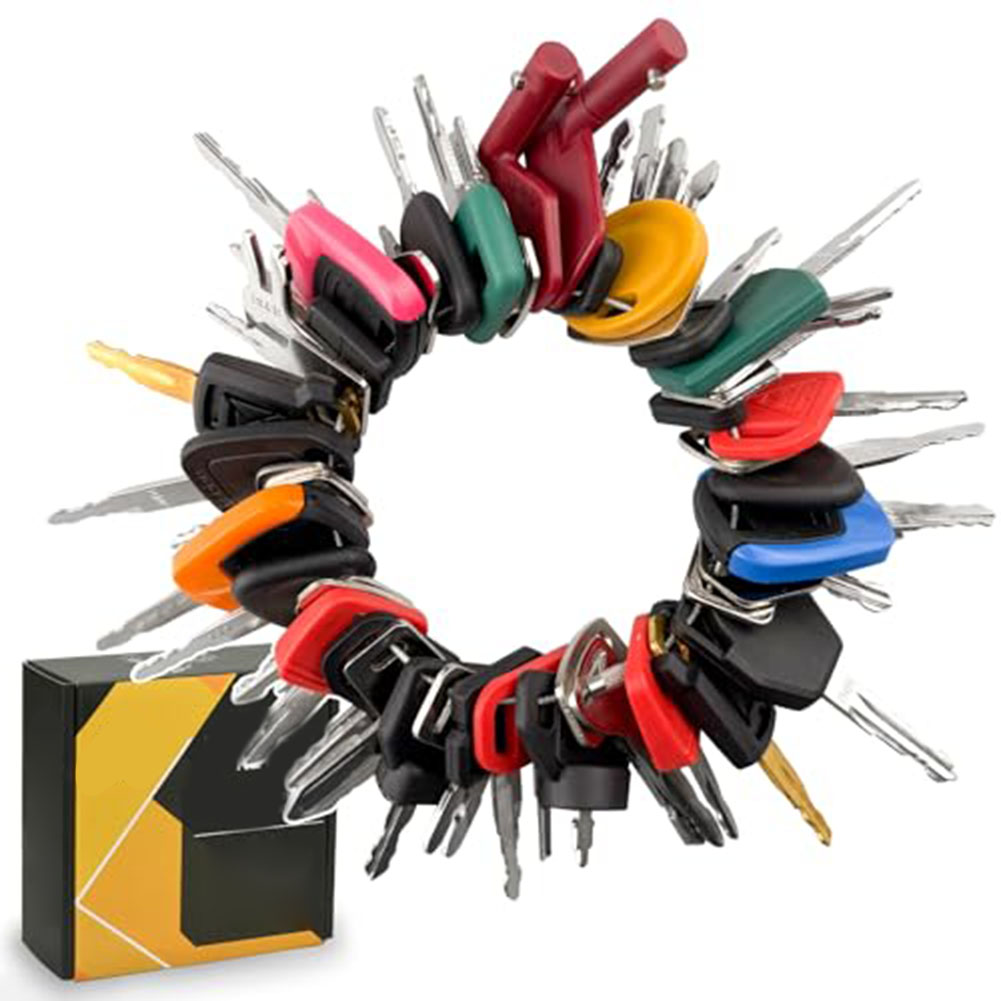 Heavy Equipment Keys Master Set - 50 Heavy Equipment Keys Master Set