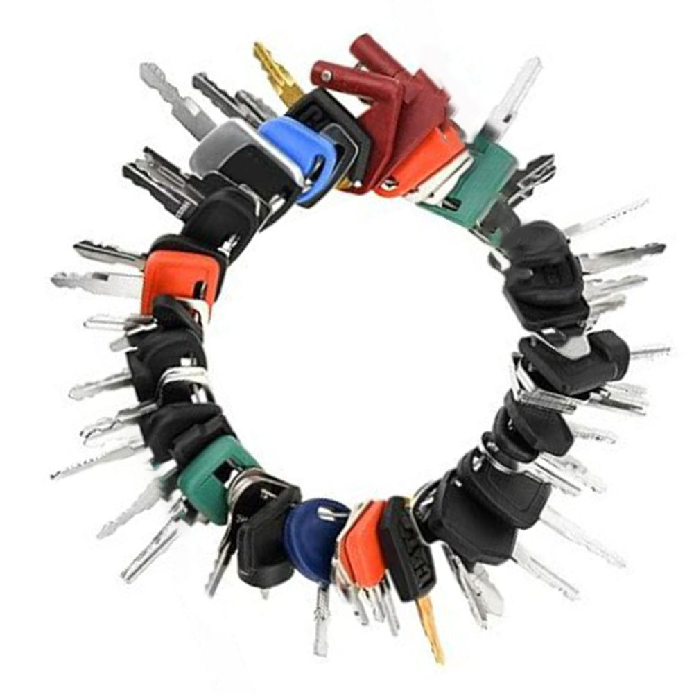 Heavy Equipment Keys Master Set - 50pcs Heavy Equipment Keys Master Set