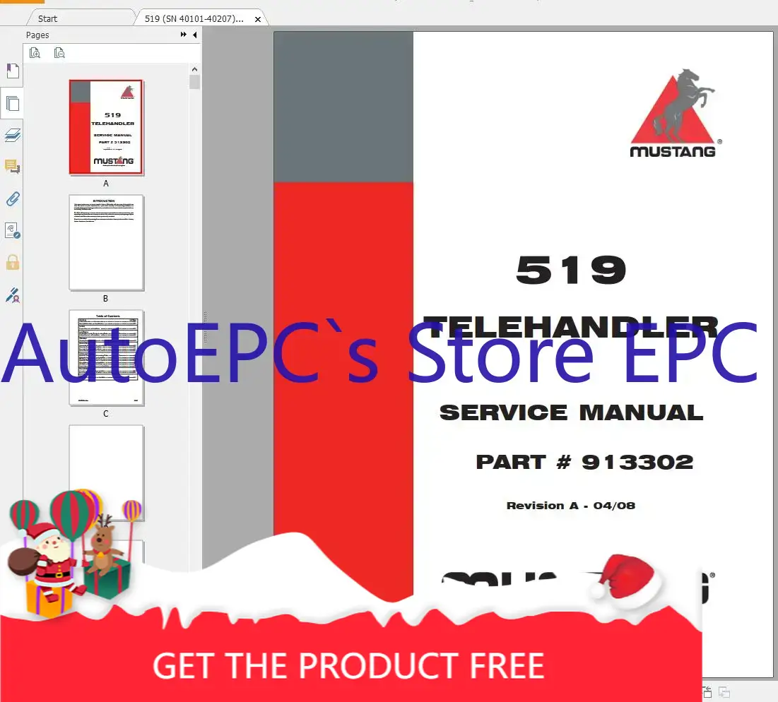AutoEPC Mustang Machinery Heav - Heavy Equipment Pdf recension och pris