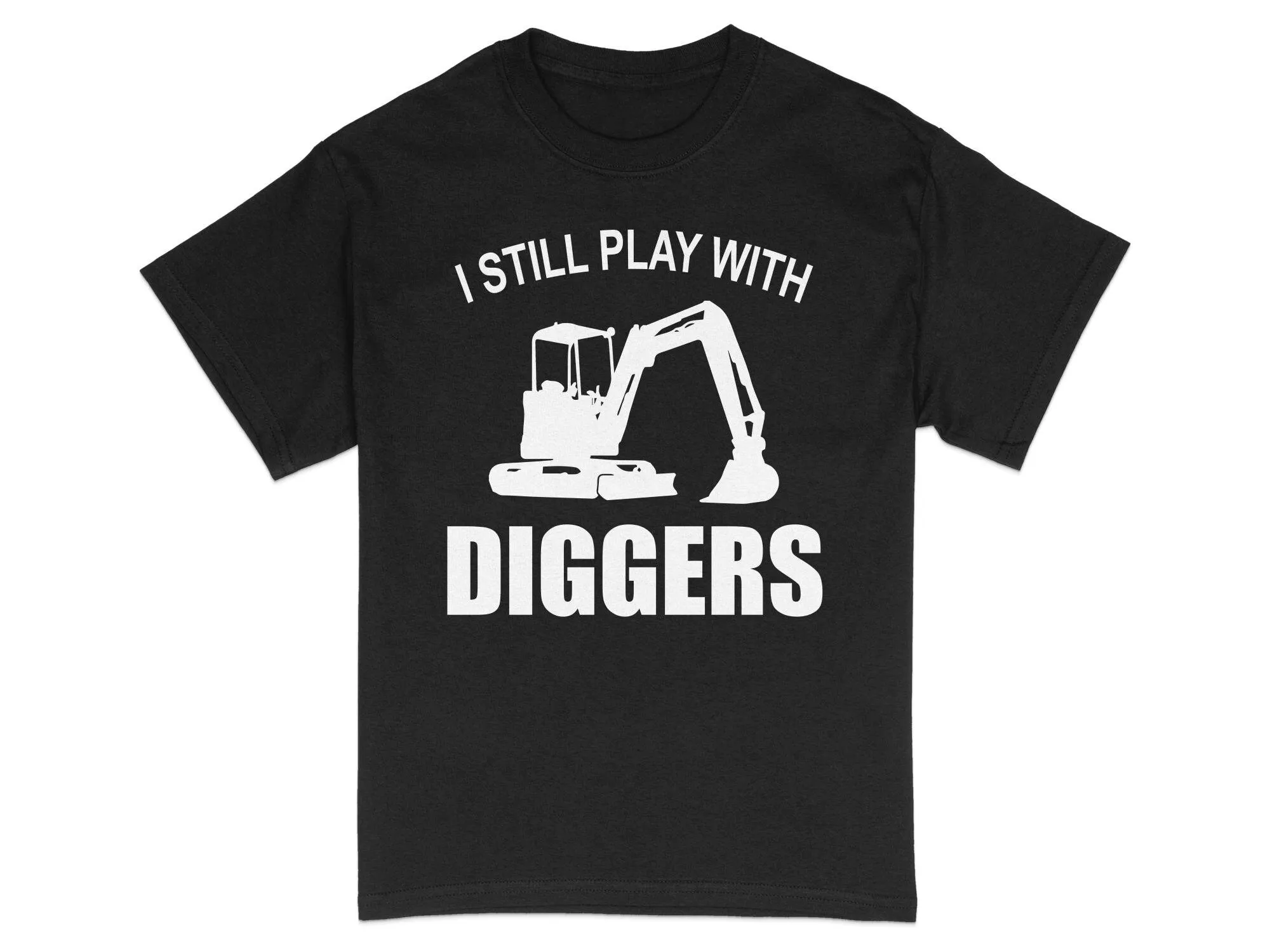 Men s Funny Excavator T Shirt  - Heavy Equipment Operations recension och pris