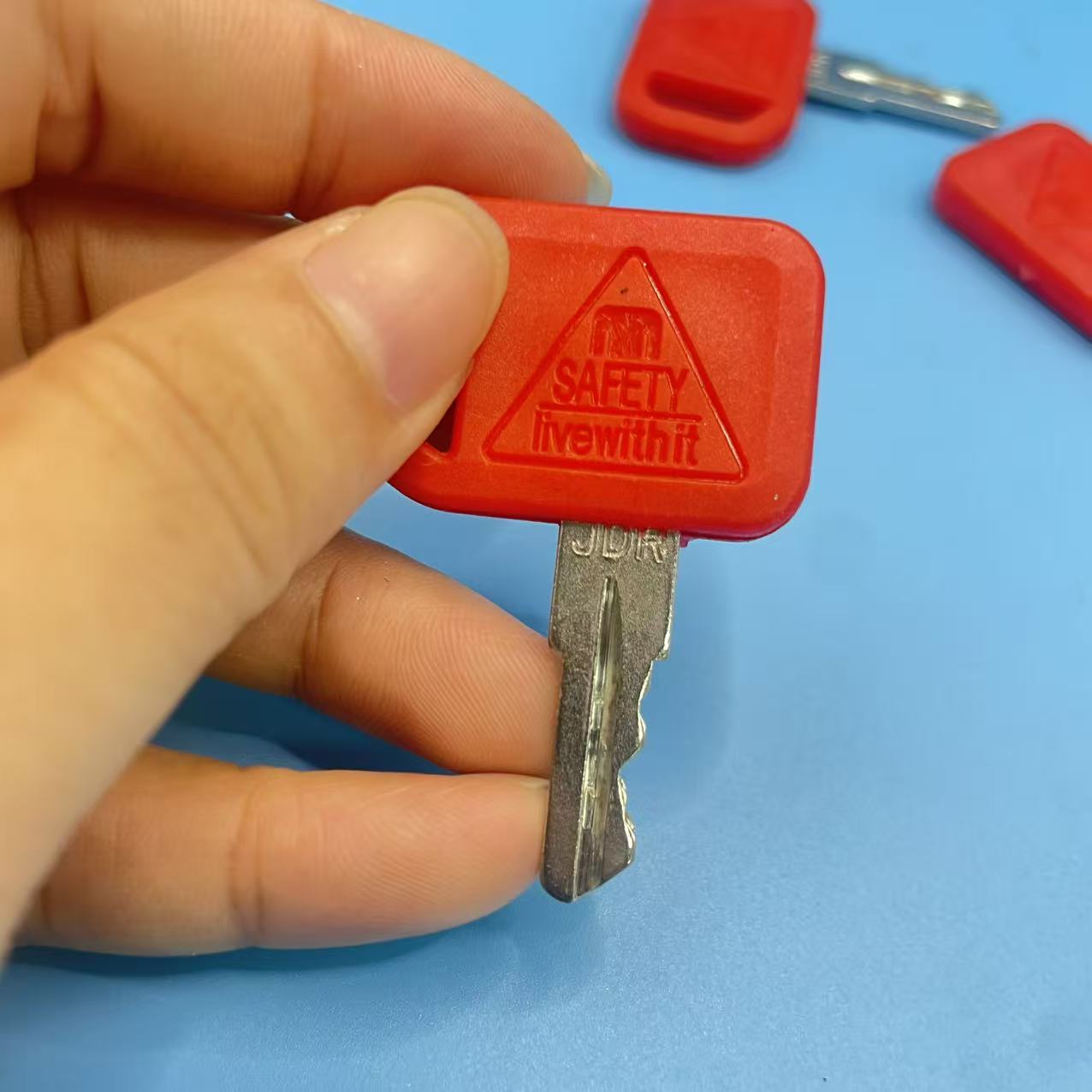 JDR 1/5/10PCS Excavator Keys f - Tractor Backhoe recension och pris