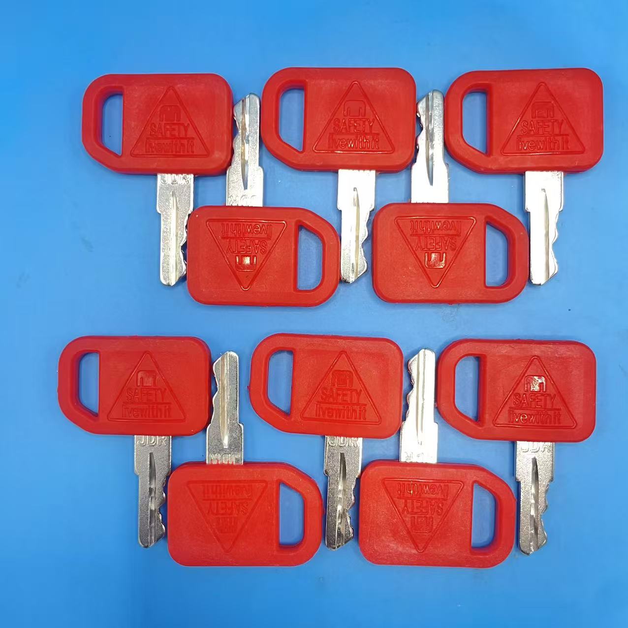 JDR 1/5/10PCS Excavator Keys f - Tractor Backhoe recension och pris
