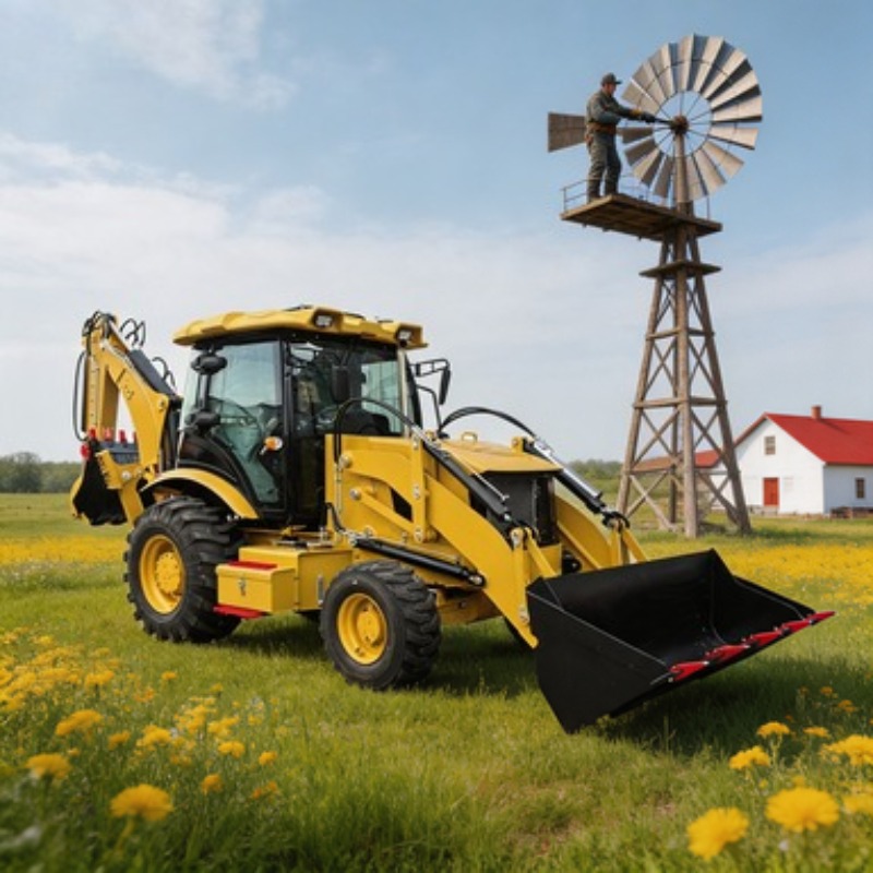 Tractor Mounted Backhoe Loader - Tractor Backhoe recension och pris