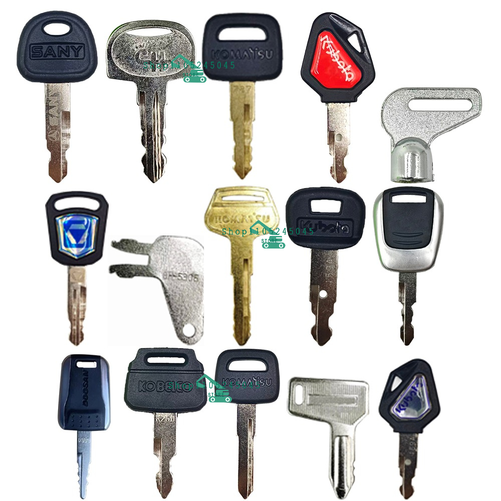 25PCS Excavator Master Key Set - Heavy Equipment Keys Master Set recension och pris