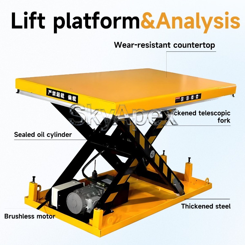 Heavy Duty Fixed Scissor Lift  - Heavy Equipment Transport recension och pris
