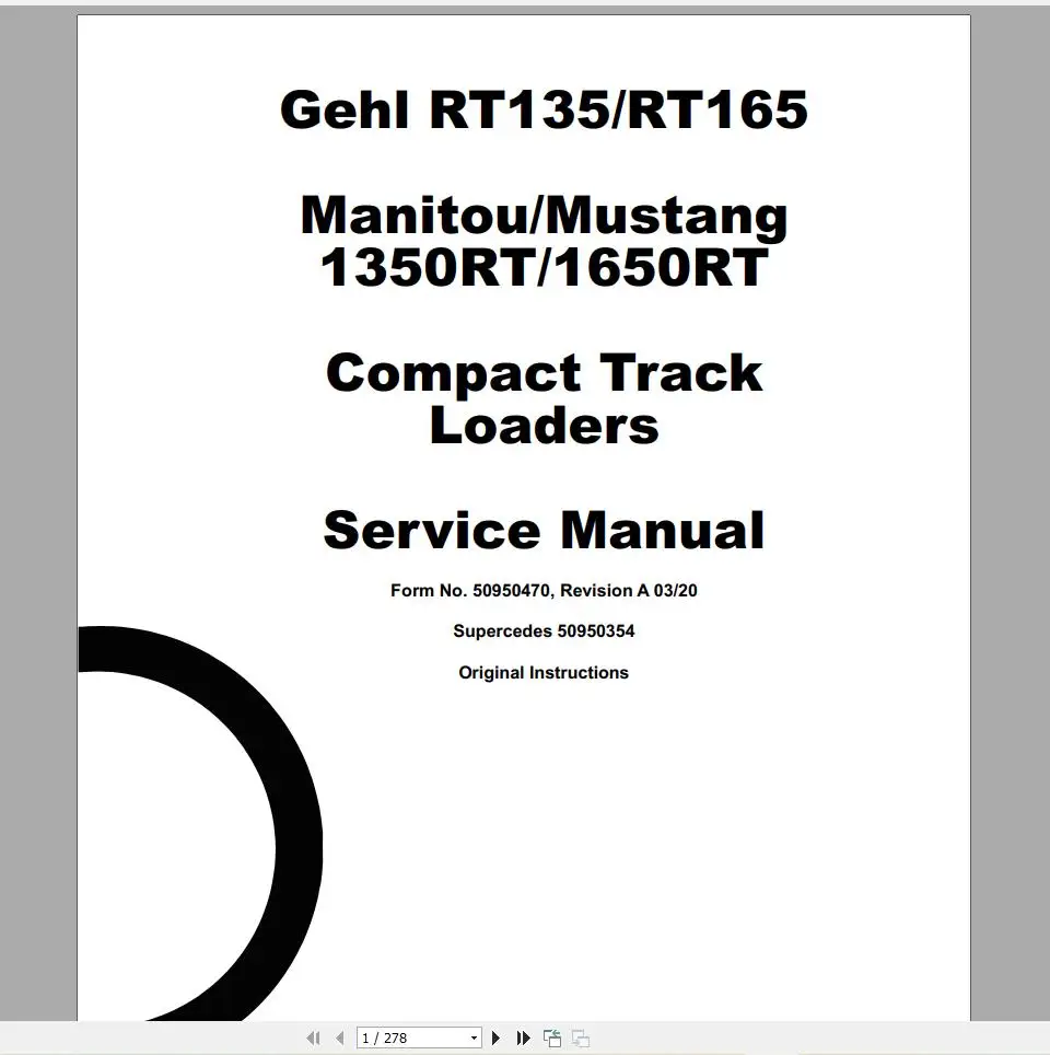 SpecDiag GEHL Machinery Heavy  - Heavy Equipment Pdf recension och pris