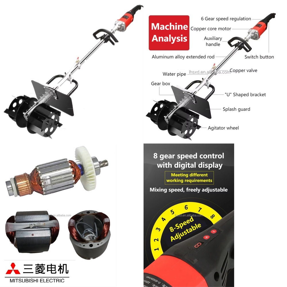 Portable Concrete Mixer for Dr - Heavy Equipment Mixer recension och pris