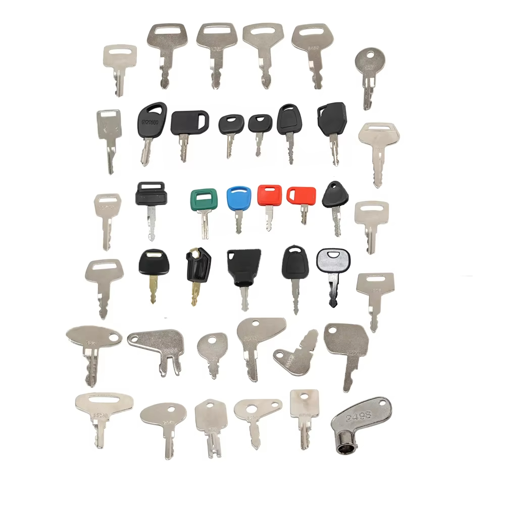 41pcsHeavy Equipment Construct - Heavy Equipment Keys Master Set recension och pris