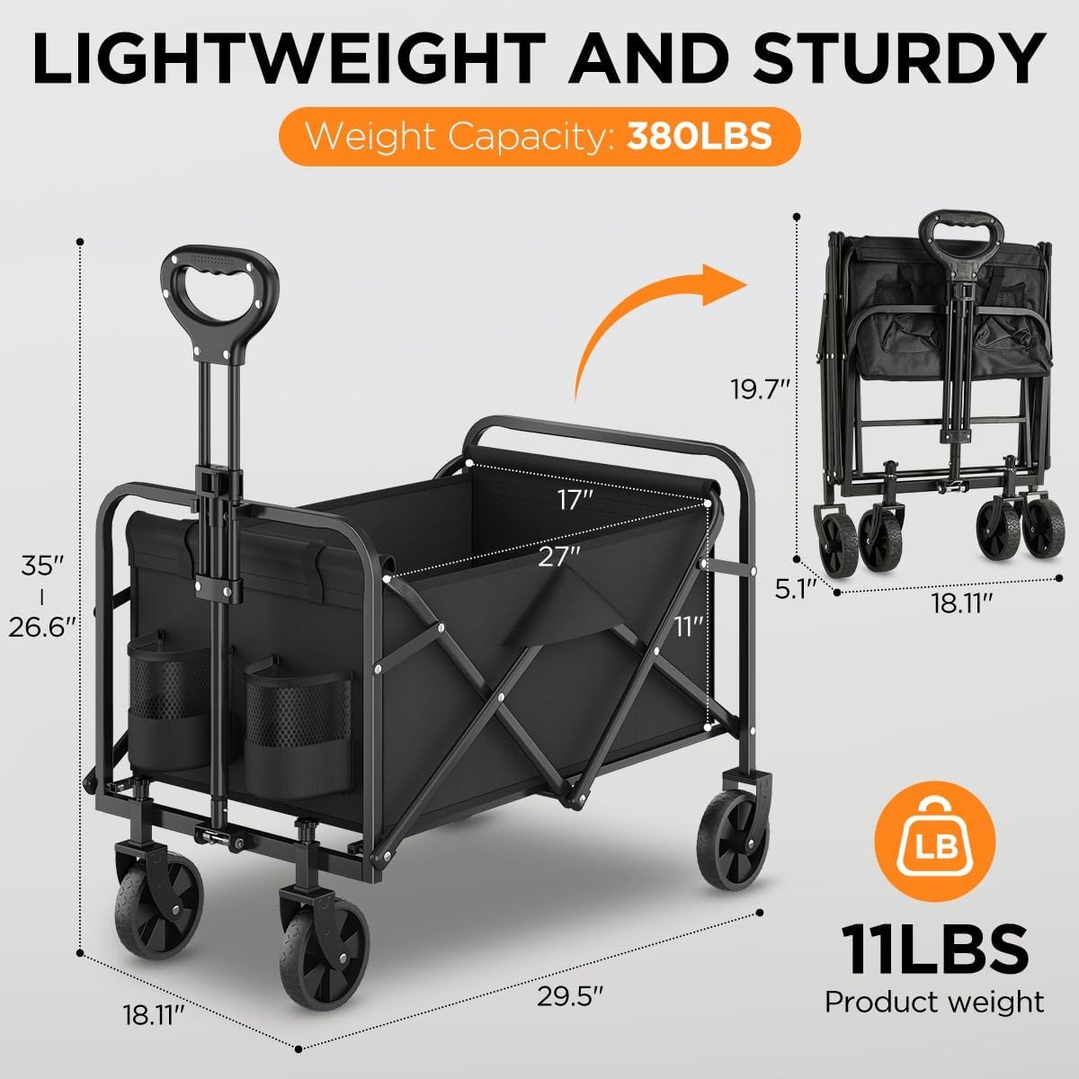 380LBS All Terrain Heavy Duty  - Heavy Equipment Yard recension och pris