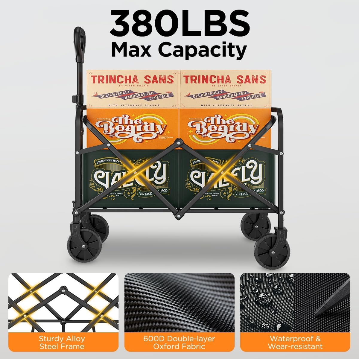 380LBS All Terrain Heavy Duty  - Heavy Equipment Yard recension och pris