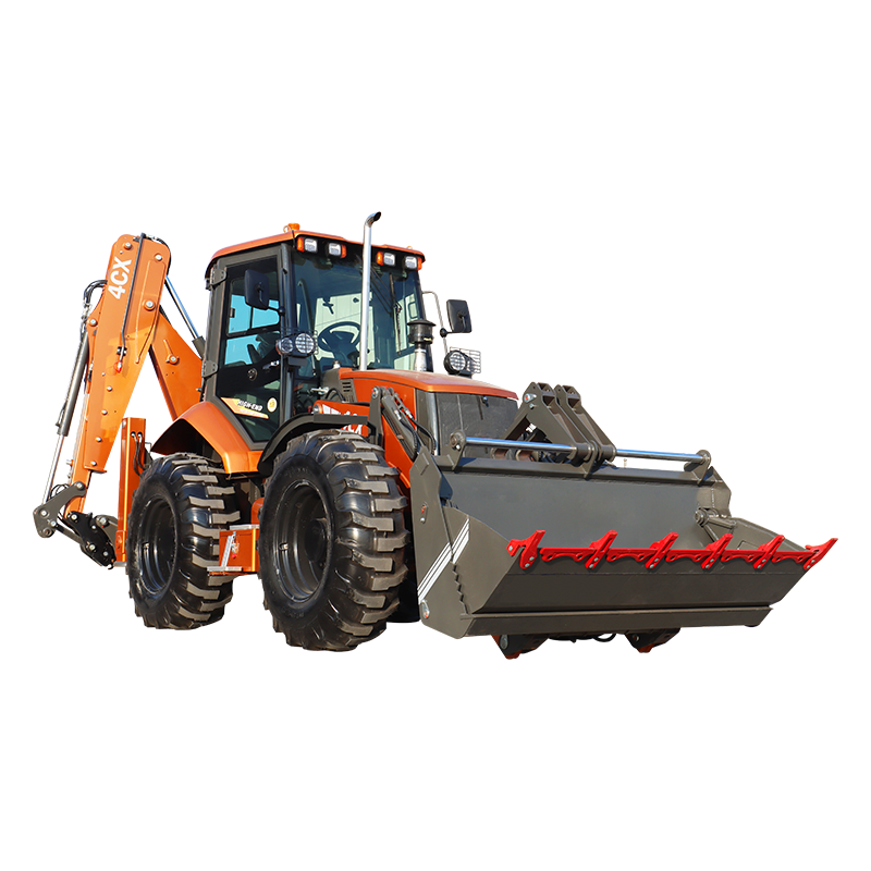4CX Backhoe Loader Yuchai 4108 - Tractor Backhoe recension och pris