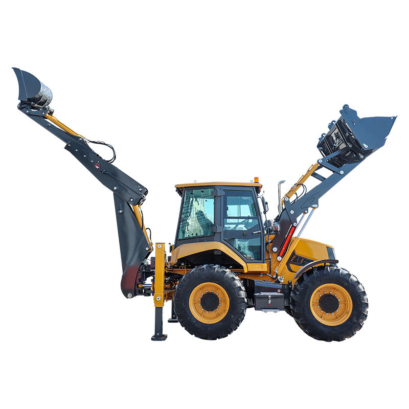 4CX Backhoe Loader Yuchai 4108 - Tractor Backhoe recension och pris