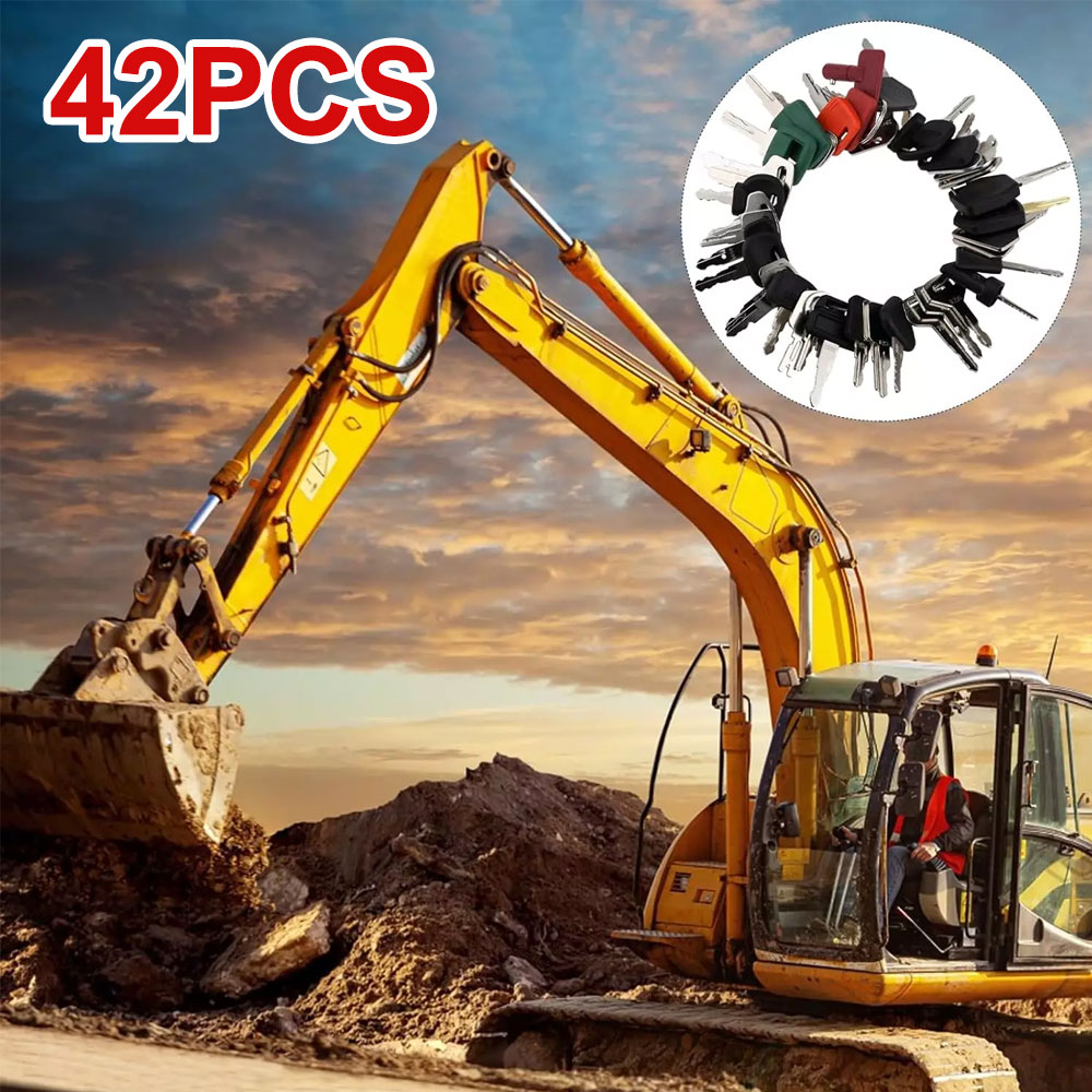 42 Keys Heavy Equipment Constr - Heavy Equipment Keys Master Set recension och pris