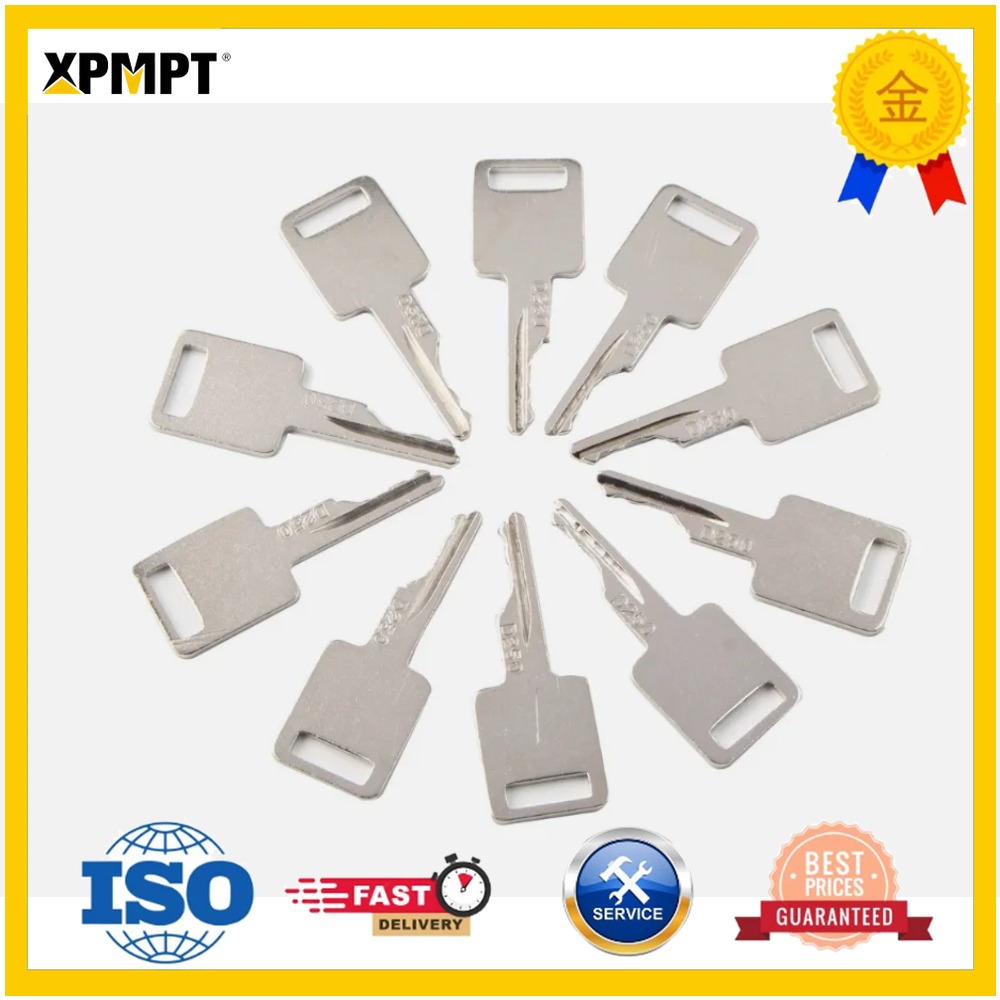 10PCS S331/S160 D250 KEYS fits - Heavy Equipment Bobcat recension och pris