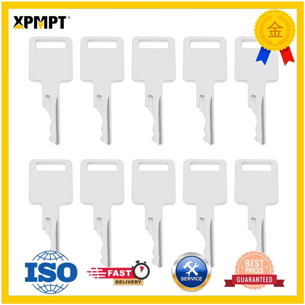 10PCS S331/S160 D250 KEYS fits - Heavy Equipment Bobcat recension och pris