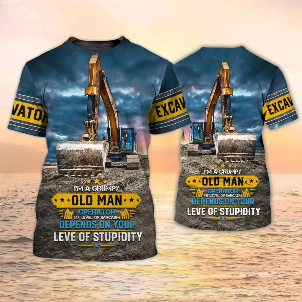 Excavator TShirts Heavy Equipm - Heavy Equipment Operations recension och pris