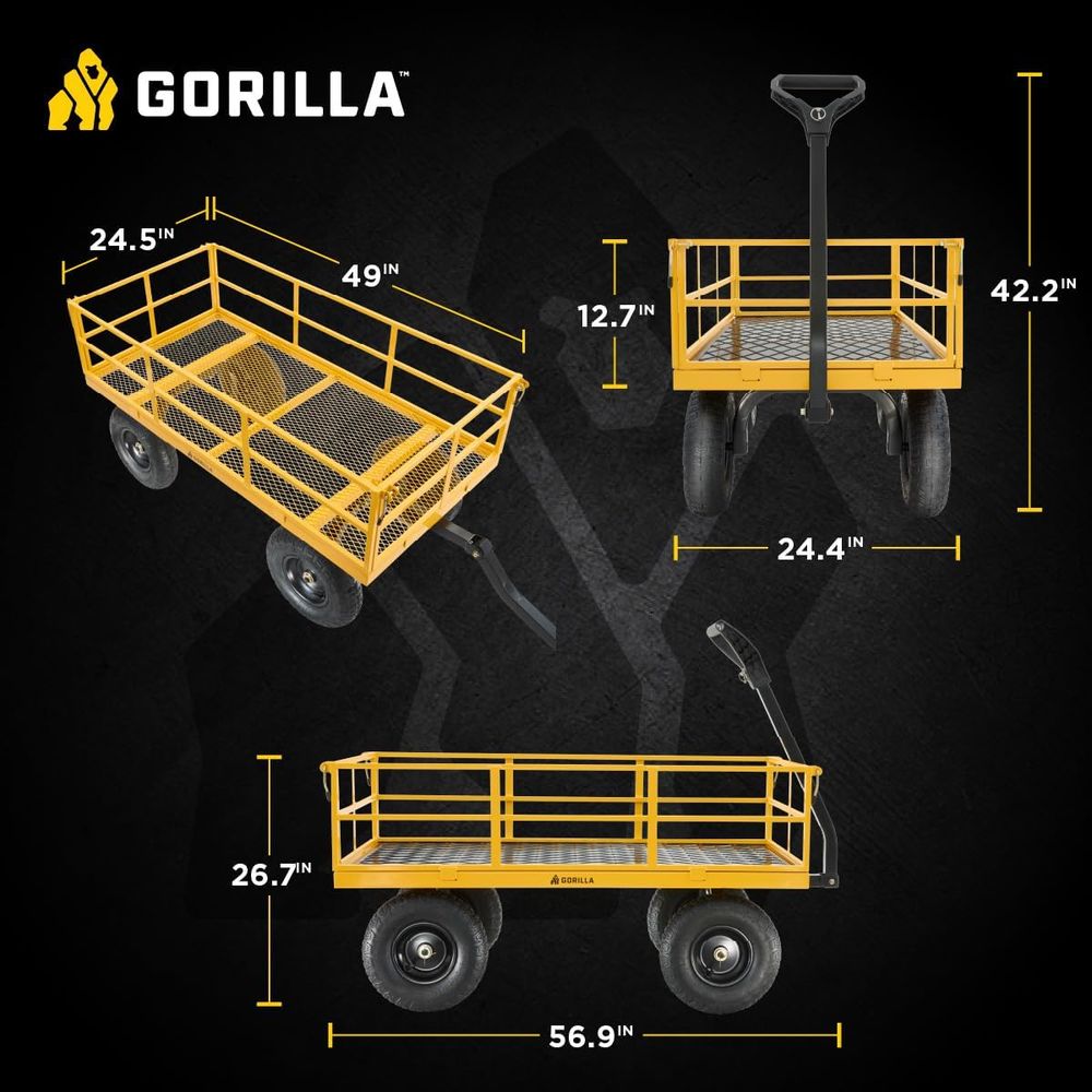 Heavy Duty, All Terrain Garden - Heavy Equipment Yard recension och pris