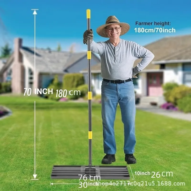 Stainless Steel Lawn Leveling  - Heavy Equipment Yard recension och pris