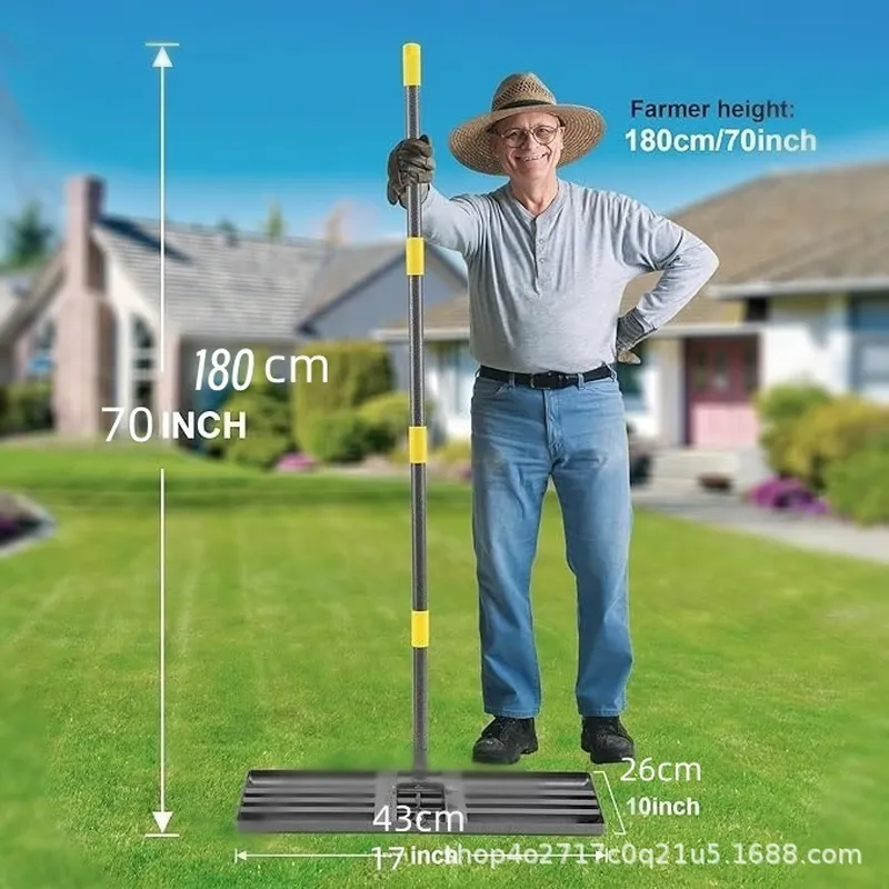 Stainless Steel Lawn Leveling  - Heavy Equipment Yard recension och pris