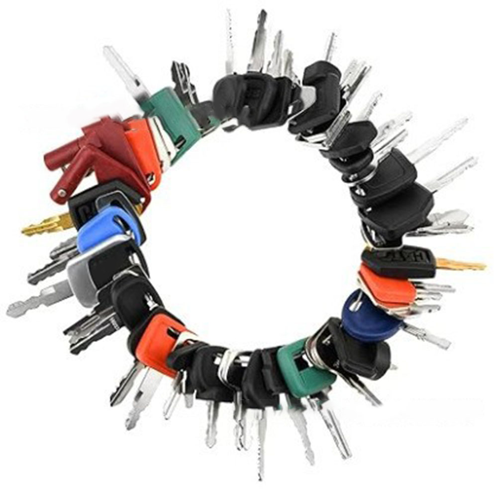 50 Heavy Equipment Keys Master - Heavy Equipment Keys Master Set recension och pris