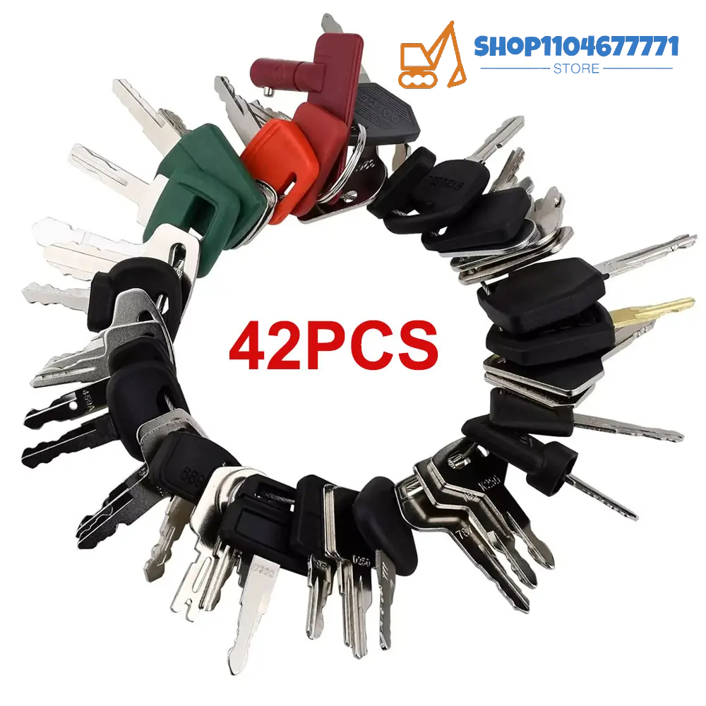 42 Keys Heavy Equipment Constr - Heavy Equipment Keys Master Set recension och pris