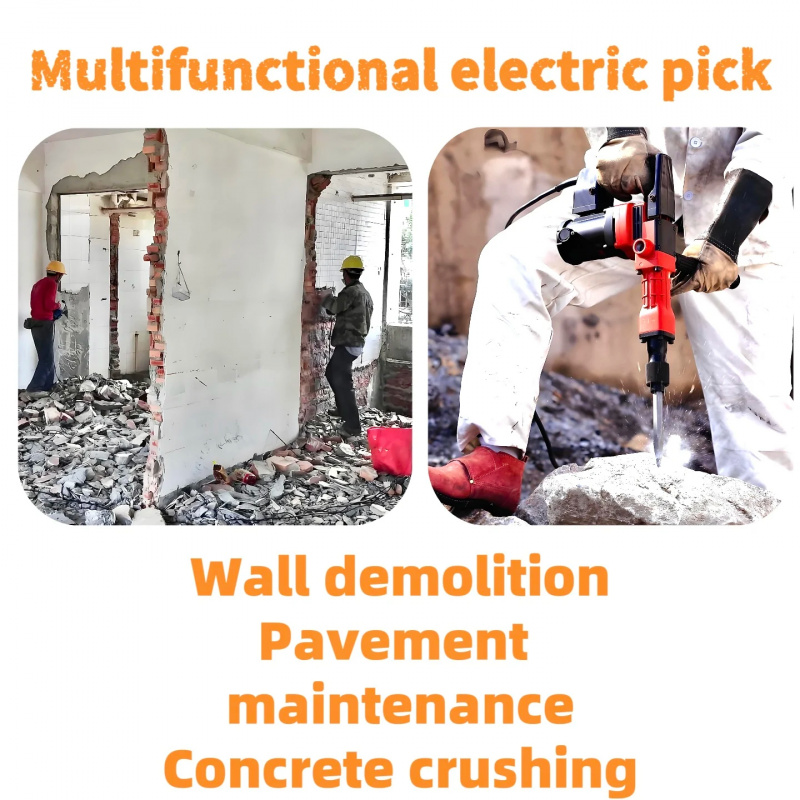 Industrial Grade Electric Hamm - Concrete Breaker Demolition recension och pris