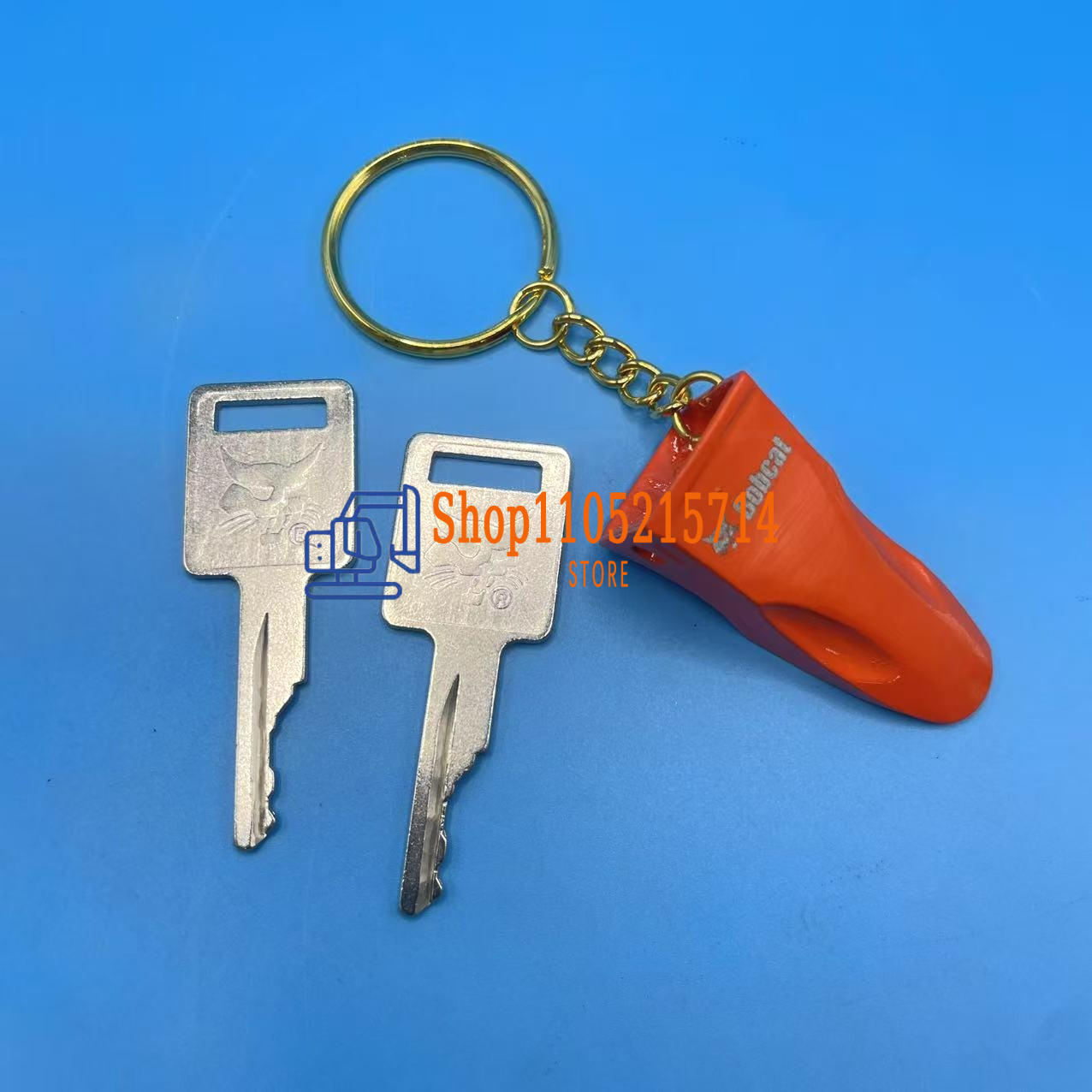 2pcs D250 Ignition Keys 669324 - Heavy Equipment Bobcat recension och pris