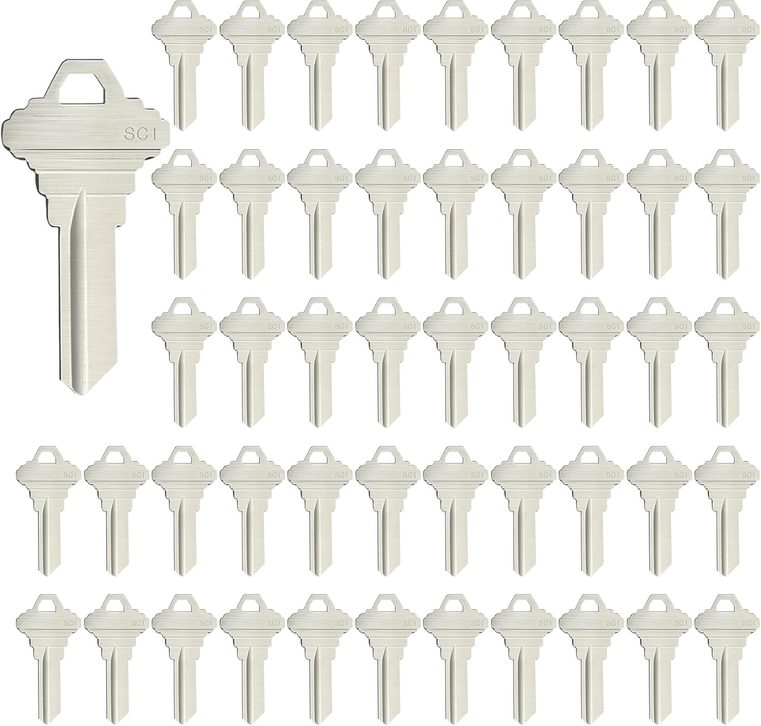 SC1 Blank Key Blanks, Standard - Heavy Equipment Keys Master Set recension och pris