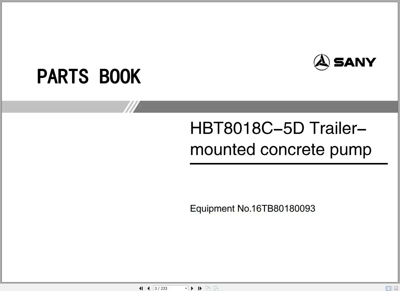 TruckEPC-3 Sany Heavy Equipmen - Heavy Equipment Pdf recension och pris